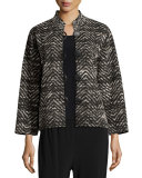 Boxy Lightweight Herringbone Jacket 
