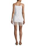 Sahara Ana Fringe-Hem Coverup Dress