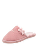 barrone pillow talk speech slipper, antique rose