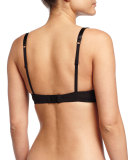 Tombeuse Lace Underwire Bra, Black/Ivory