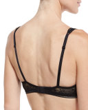 Miss Lejaby Triangle Bra, Black