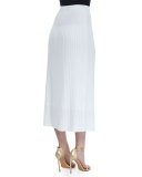 Long Pleated Skirt, Plus Size