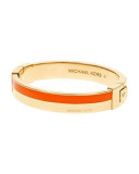 Logo Hinge Bangle Bracelet