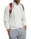 Ribbed Knit Full-Zip Cardigan