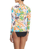 Copa Cubana Printed Long-Sleeve Rashguard