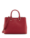 Savannah Large Saffiano Satchel Bag