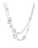 Infinity Necklace with Pearls