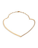 Fatale 14k Gold Choker with Diamonds