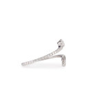 Pave Diamond Snake Ring