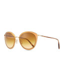 Gwynne Lens-in-Lens Mirror Sunglasses
