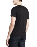 Crewneck T-Shirt, Black