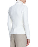 Austin Wool Moto Jacket, Cloud