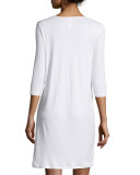 Valencia Short-Sleeve Basic Gown
