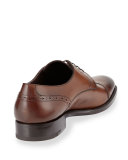 Cap-Toe Derby Shoe, Brown