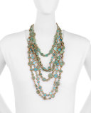 Turquoise Multi-Strand Necklace