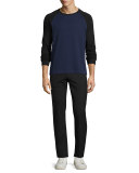 Colorblock Baseball Thermal T-Shirt, Victory