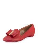 Elisabella 2 Bow Patent Loafer, Pamplona Red