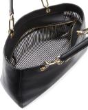 robson lane anabel leather shoulder bag, black