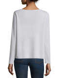 Long-Sleeve Ultrafine Merino Box Top 