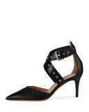 Love Latch d'Orsay 70mm Pump, Black (Nero)