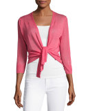 4-Way 3/4-Sleeve Cardigan, Pink