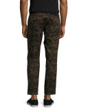 Camo-Print Utility Cargo Pants 