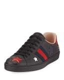 New Ace Star Low-Top Sneaker, Black