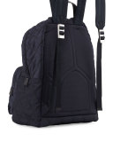 Tessuto Quilted Backpack, Navy