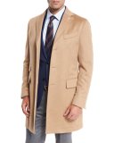 Camel-Hair Single-Breasted Topcoat
