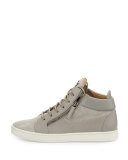 Breck Suede Side-Zip Sneaker, Sloane
