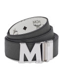 Visetos Reversible M-Buckle Monogram Belt