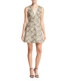 Patty Embroidered Lantern Dress