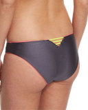 Popoyo Reversible Hipster Swim Bottoms, Hot Pink
