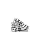 Labyrinth Triple-Loop Ring with Diamonds