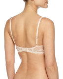 Feathers Contour Underwire Bra, Cameo Rose