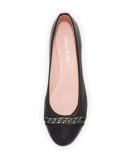 Paola Leather Flat