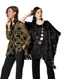 Drama Devore Caftan, Petite