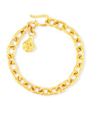 Cadene 22K Yellow Gold Charm Bracelet
