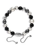 DY Elements Bracelet with Black Onyx and Hematine