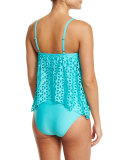 Pandora Tankini Swim Top, Turquoise