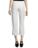 Tailored-Fit Pleated Culottes