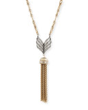 Symmetry Tassel Pendant Necklace