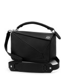 Calfskin Puzzle Satchel Mini Bag