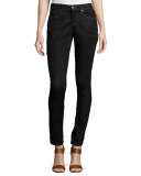 Stretch Skinny Jeans, Vintage Black, Plus Size
