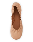Jane Scalloped Ballerina Flat