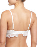 Présage Lace Wireless Bralette, Milk