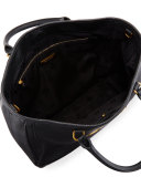 Studded Leather Tote Bag