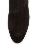 Haider Suede Bootie, Black