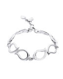 Signature 18K White Gold Diamond Bracelet
