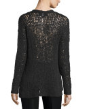 Carlyle Alpaca-Blend Open-Knit Sweater
